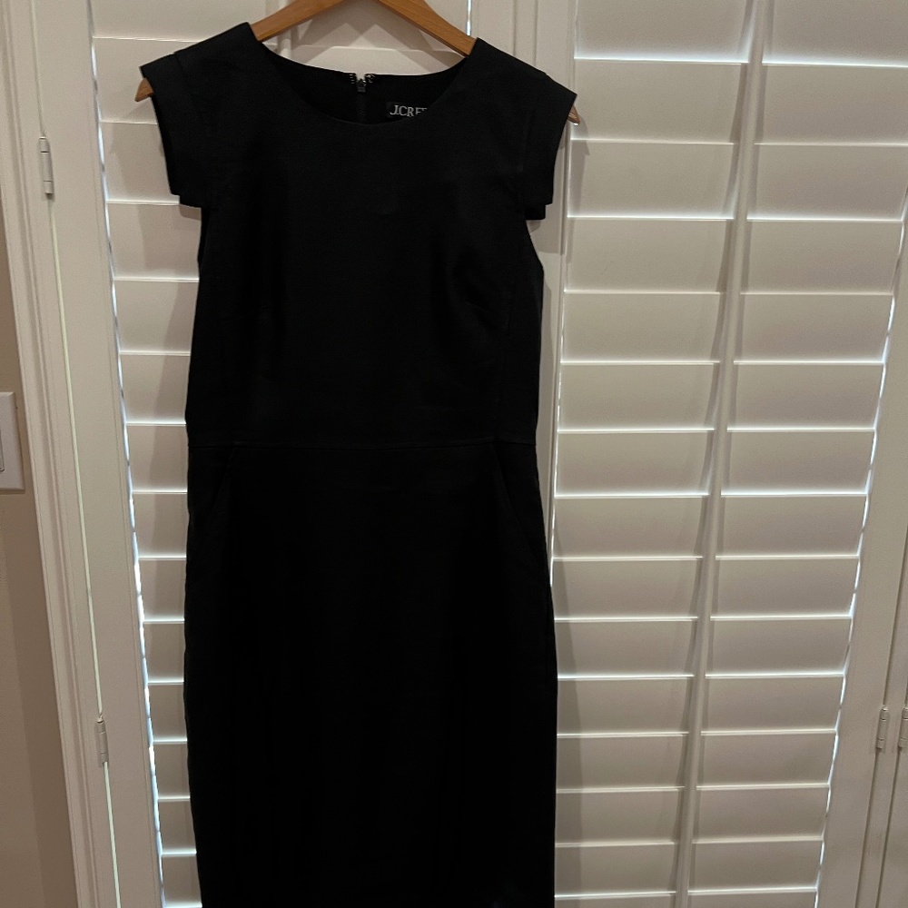 Women's J Crew Black Dress - Great Condition!